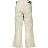 Tommy Hilfiger Beige Cotton Women Jeans